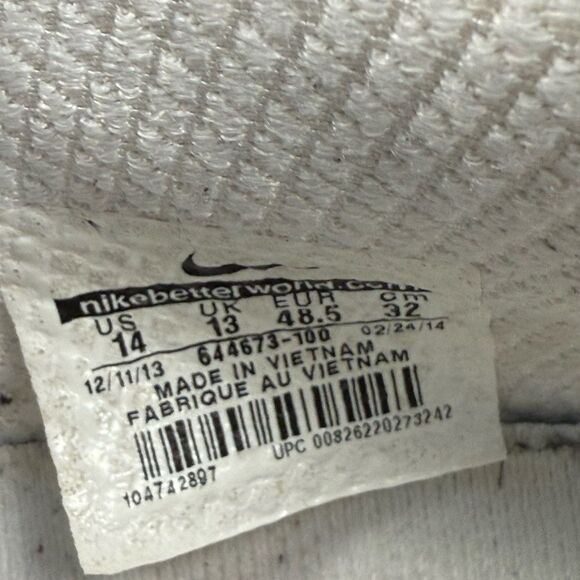 Nike Fingertrap Max Reflect Silver training athletic sneaker shoes men’s size 14 - Picture 7 of 8